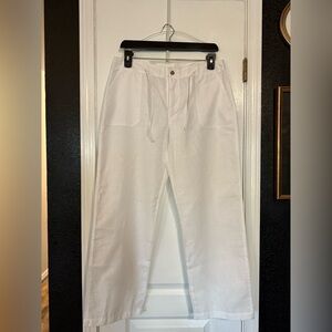 100% Linen Drawstring Pants